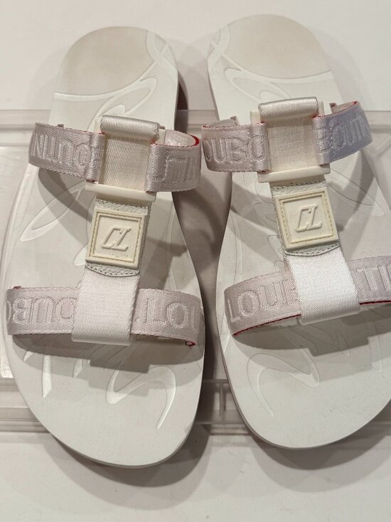 Christian Louboutin Other - Christian Louboutin white sandals